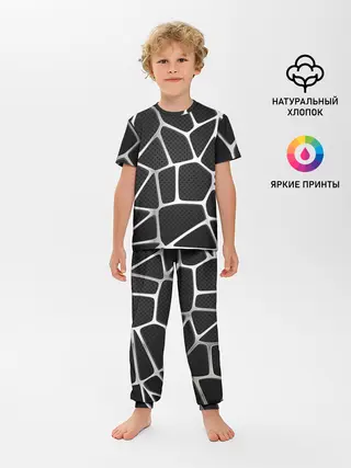 Детская пижама с брюками / Серебряная паутина