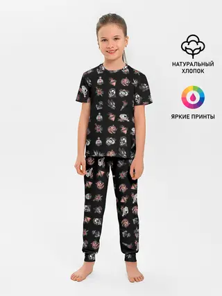 Детская пижама с брюками / Уличные эмблемы