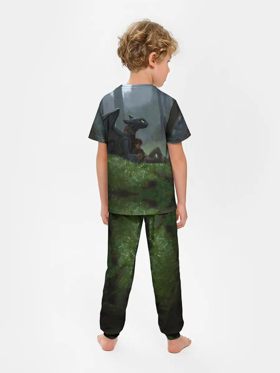 Детская пижама с брюками / Верные друзья