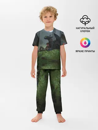 Детская пижама с брюками / Верные друзья