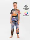 Детская пижама с брюками / Кот Диджей