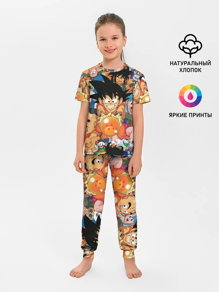 Детская пижама с брюками / Dragon Ball