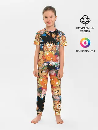 Детская пижама с брюками / Dragon Ball