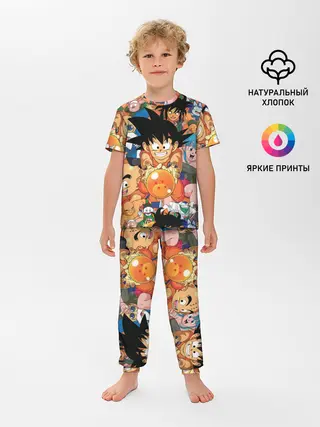 Детская пижама с брюками / Dragon Ball
