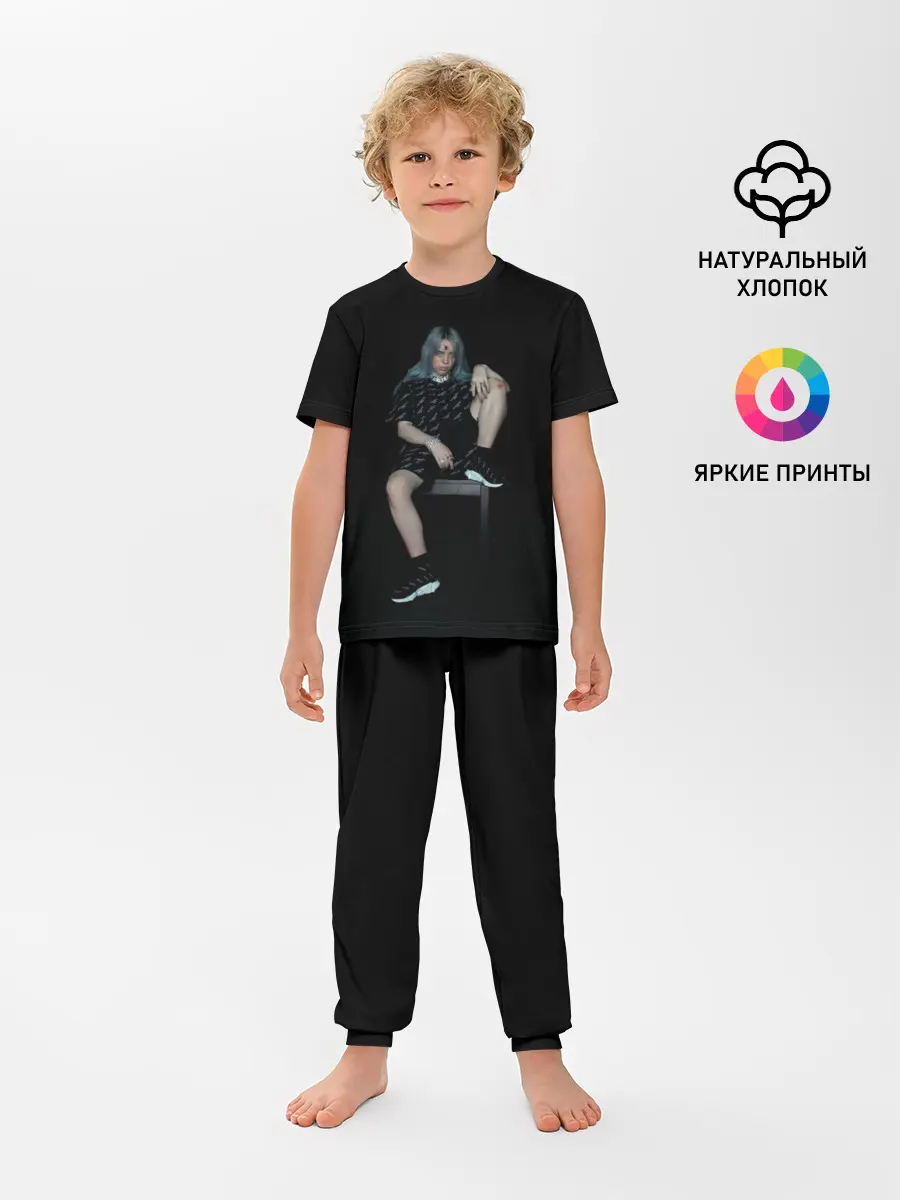 Детская пижама с брюками / Billie Eilish