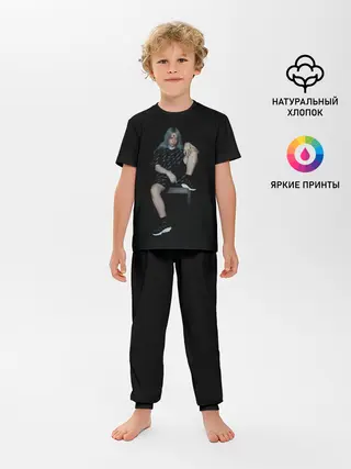 Детская пижама с брюками / Billie Eilish