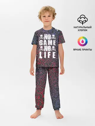 Детская пижама с брюками / No Game No Life