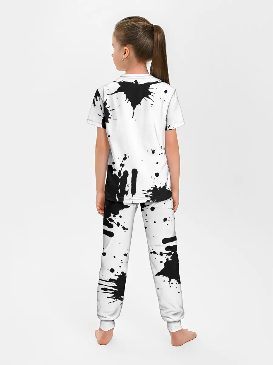 Детская пижама с брюками / We are the black parade