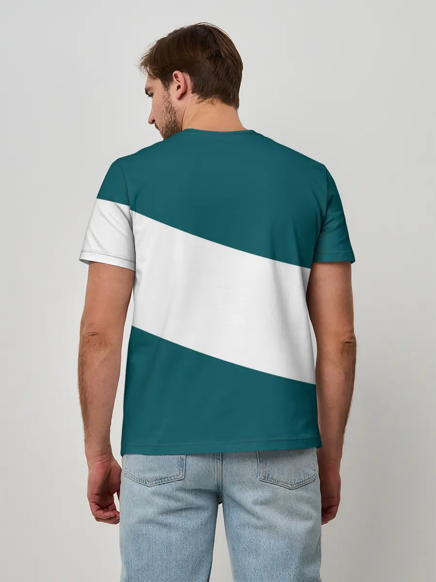 Мужская базовая футболка / Сан Хосе Шаркс