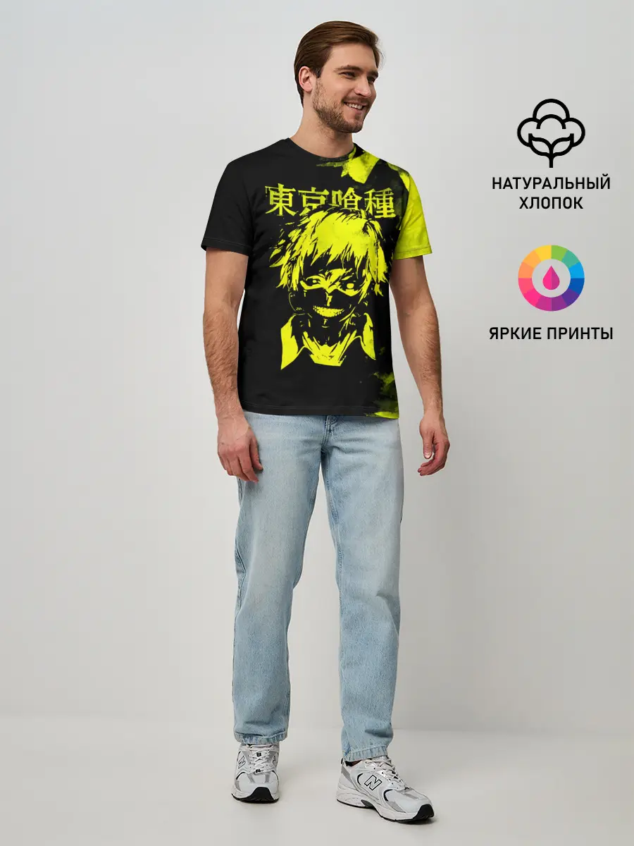 Мужская базовая футболка / Канеки Кан