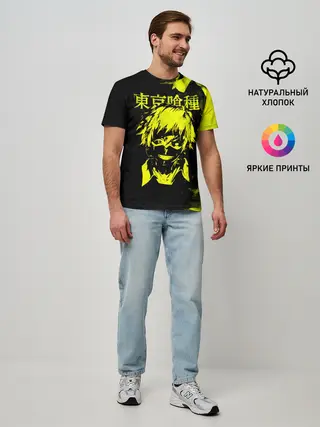 Мужская базовая футболка / Канеки Кан