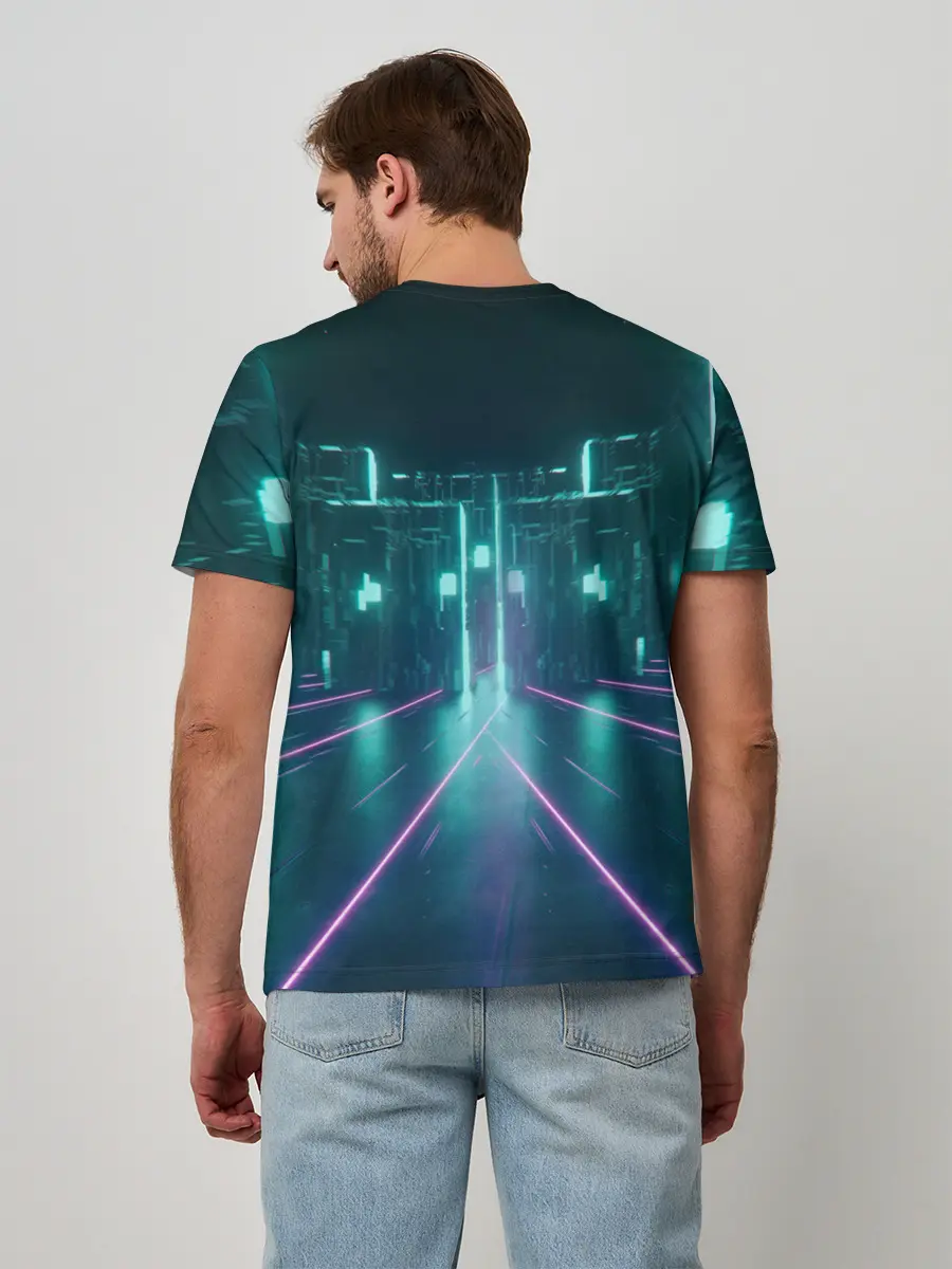 Мужская базовая футболка / OutRun