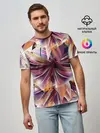 Мужская базовая футболка / Необычный цветок