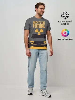 Мужская базовая футболка / Back to the Future