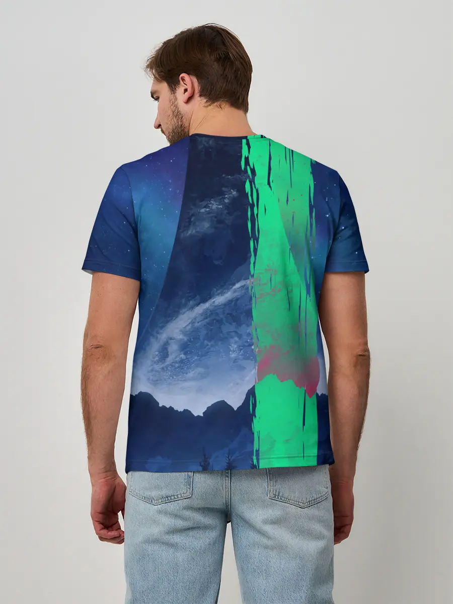 Мужская базовая футболка / HALO Ring