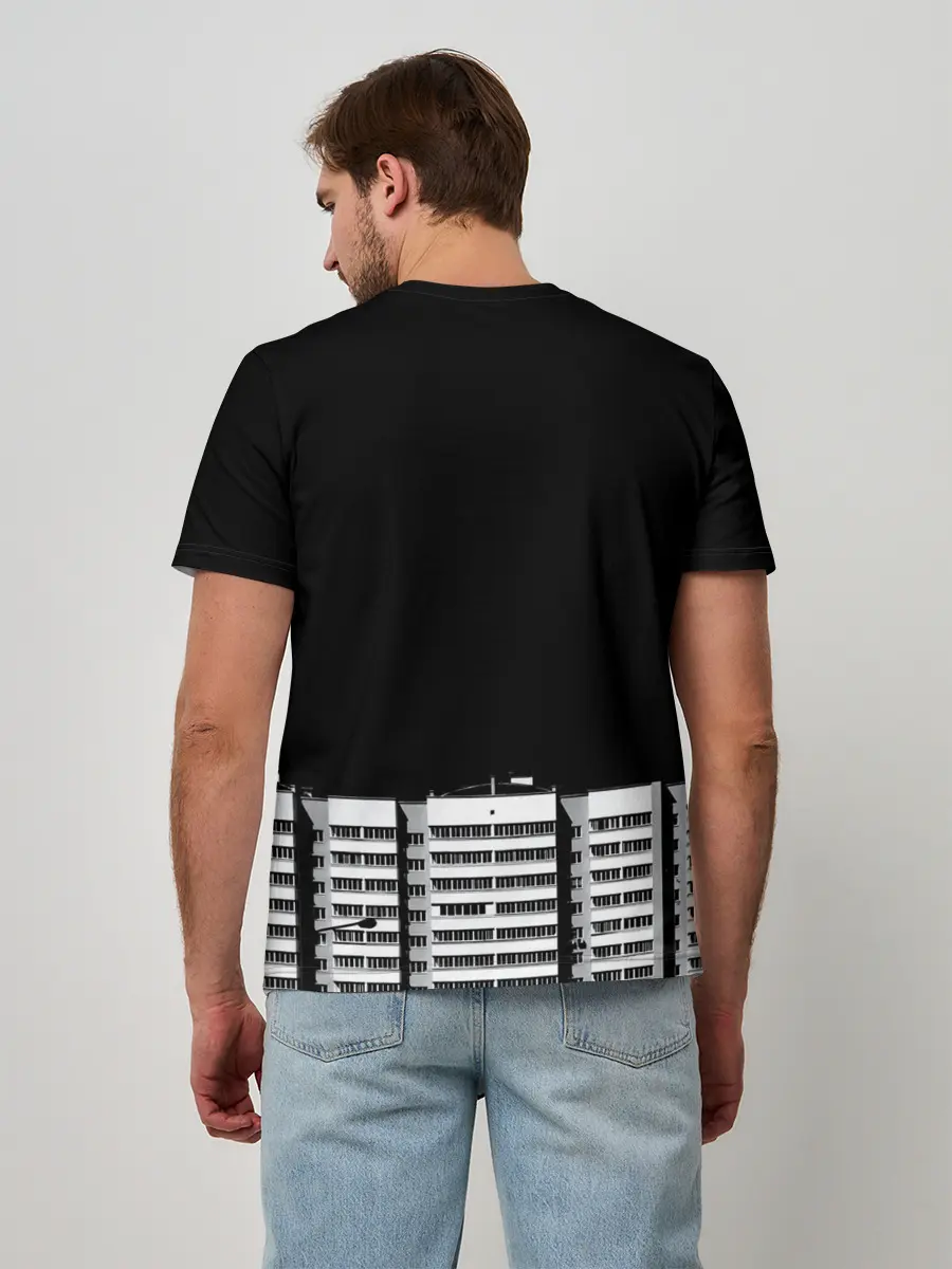 Мужская базовая футболка / Панелька