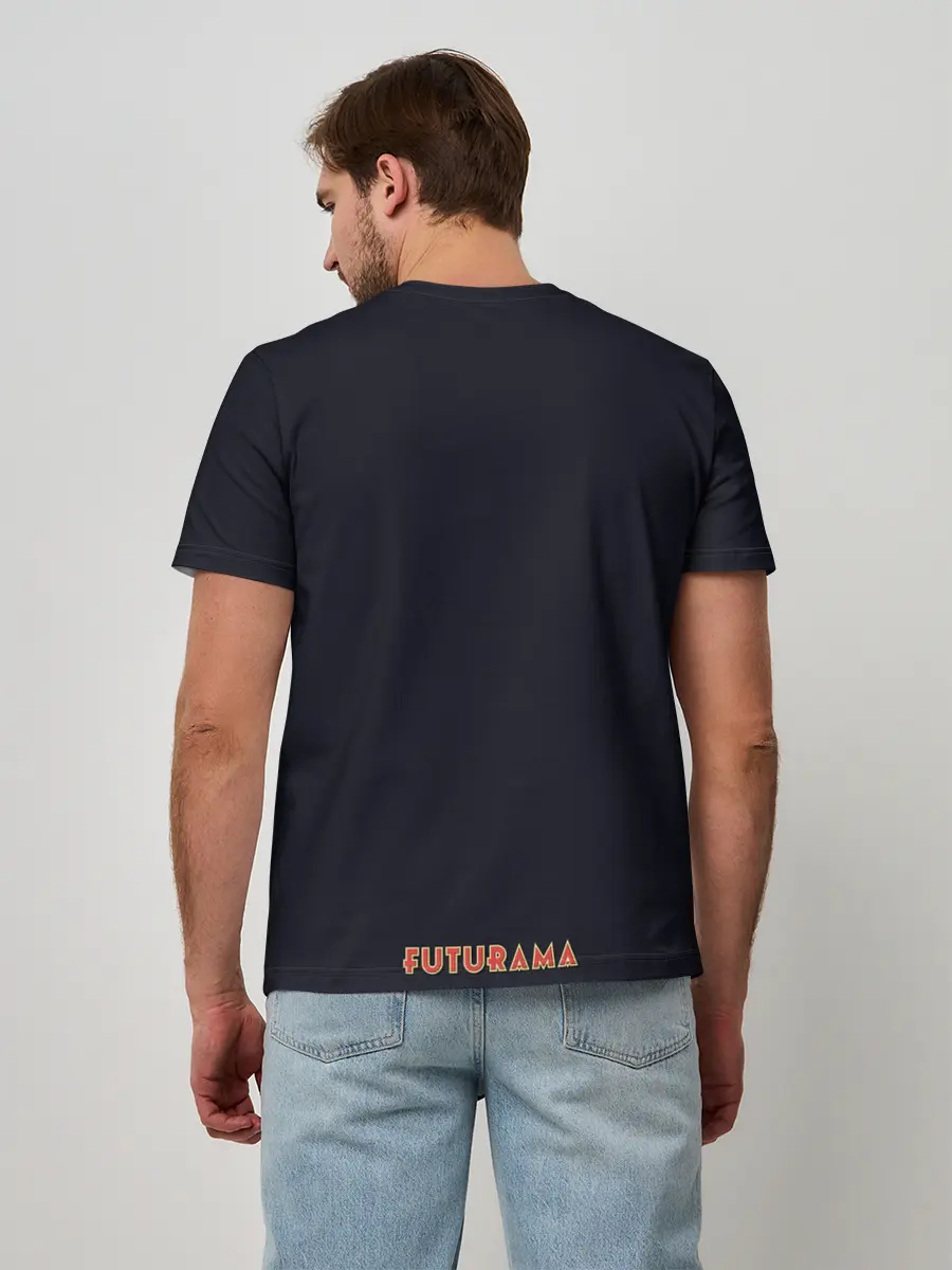 Мужская базовая футболка / Back to Futurama