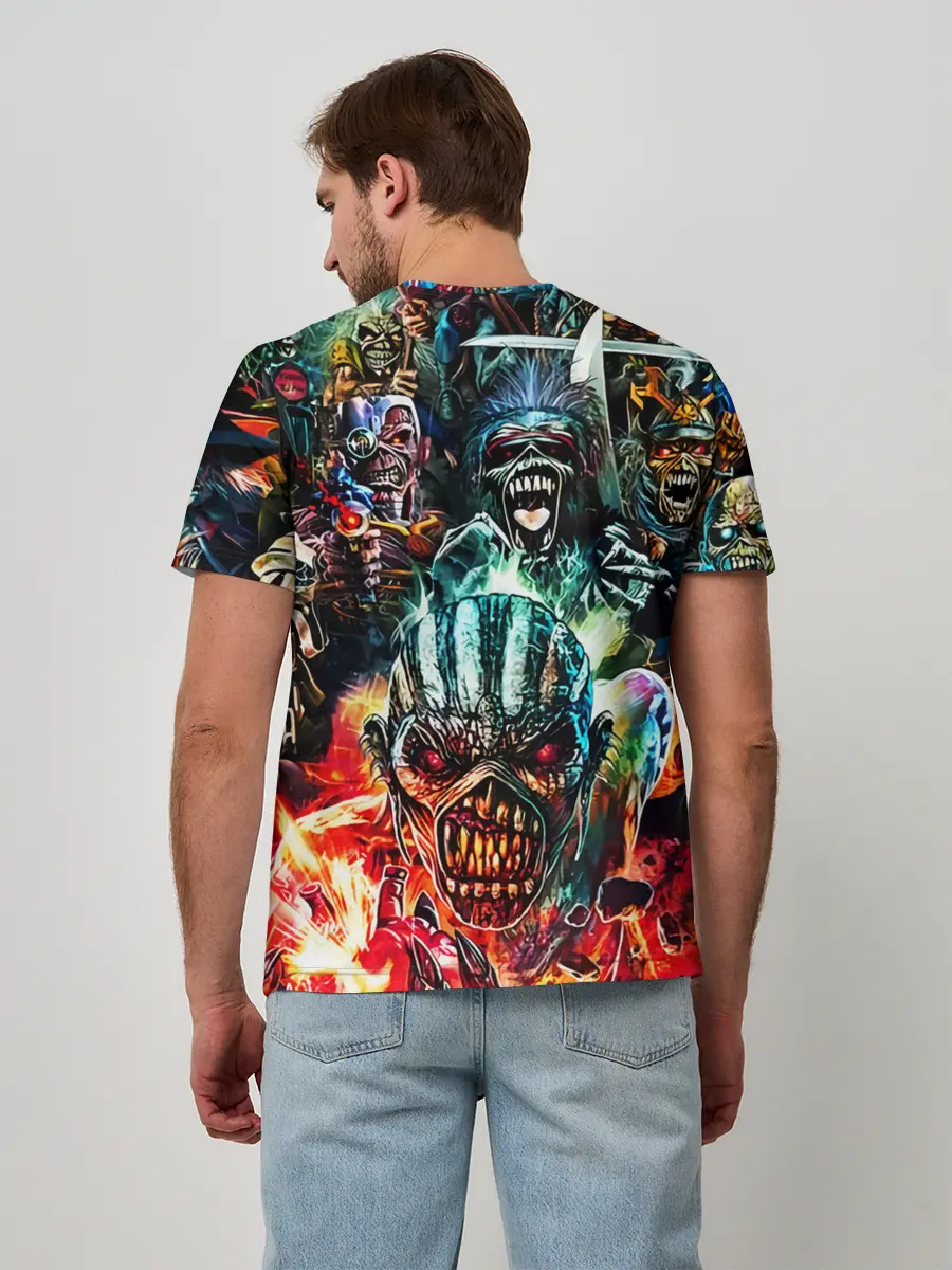 Мужская базовая футболка / Iron Maiden