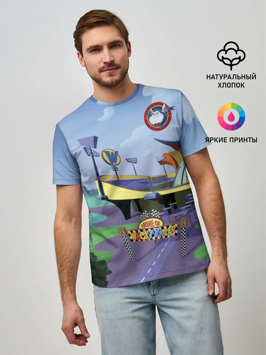 Мужская базовая футболка / Bella Badge