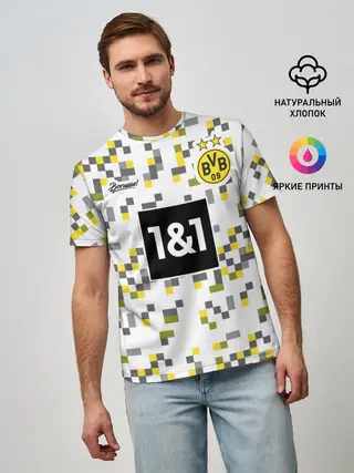 Мужская базовая футболка / BORUSSIA резервная сезон 20/21