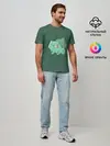 Мужская базовая футболка / Pokemon Bulbasaur