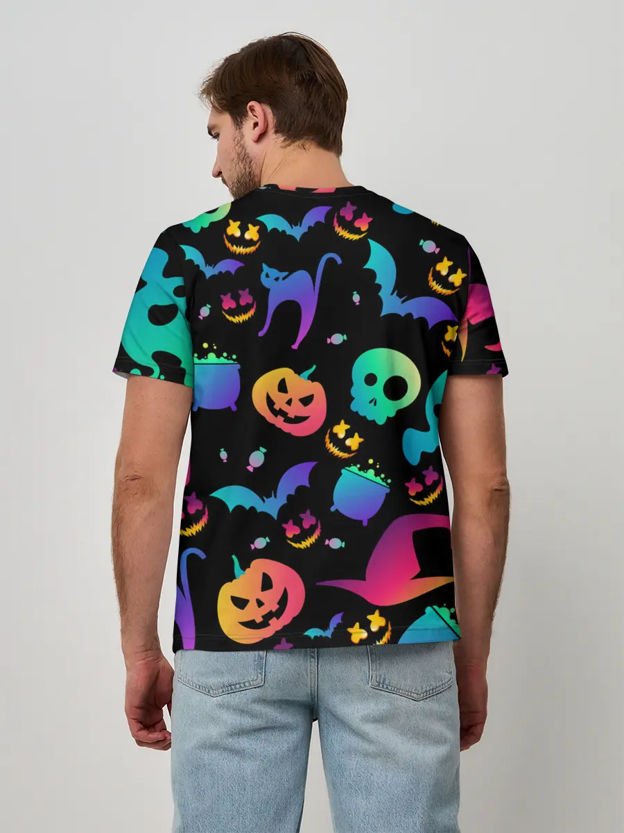 Мужская базовая футболка / MARSHMELLO HALLOWEEN