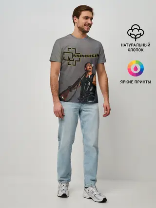 Мужская базовая футболка / RAMMSTEIN