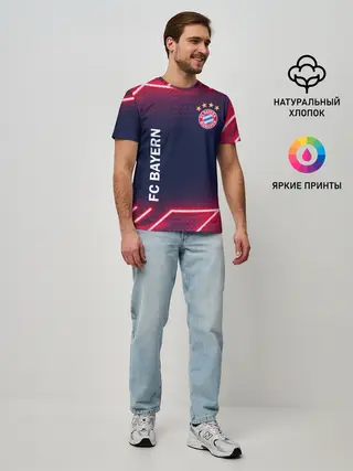 Мужская базовая футболка / БАВАРИЯ.