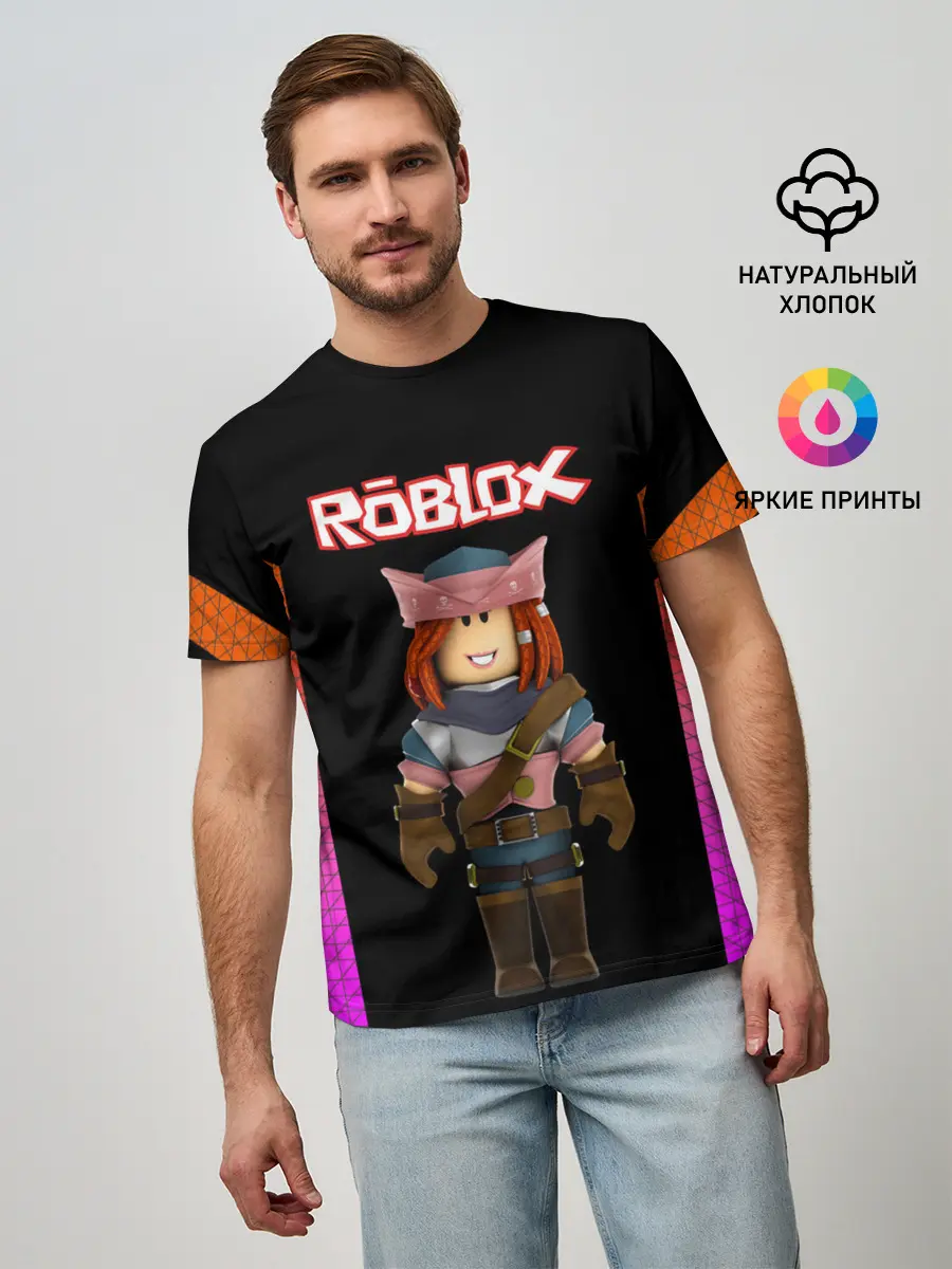 Мужская базовая футболка / ROBLOX | РОБЛОКС