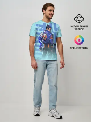 Мужская базовая футболка / ВАЛОРАНТ