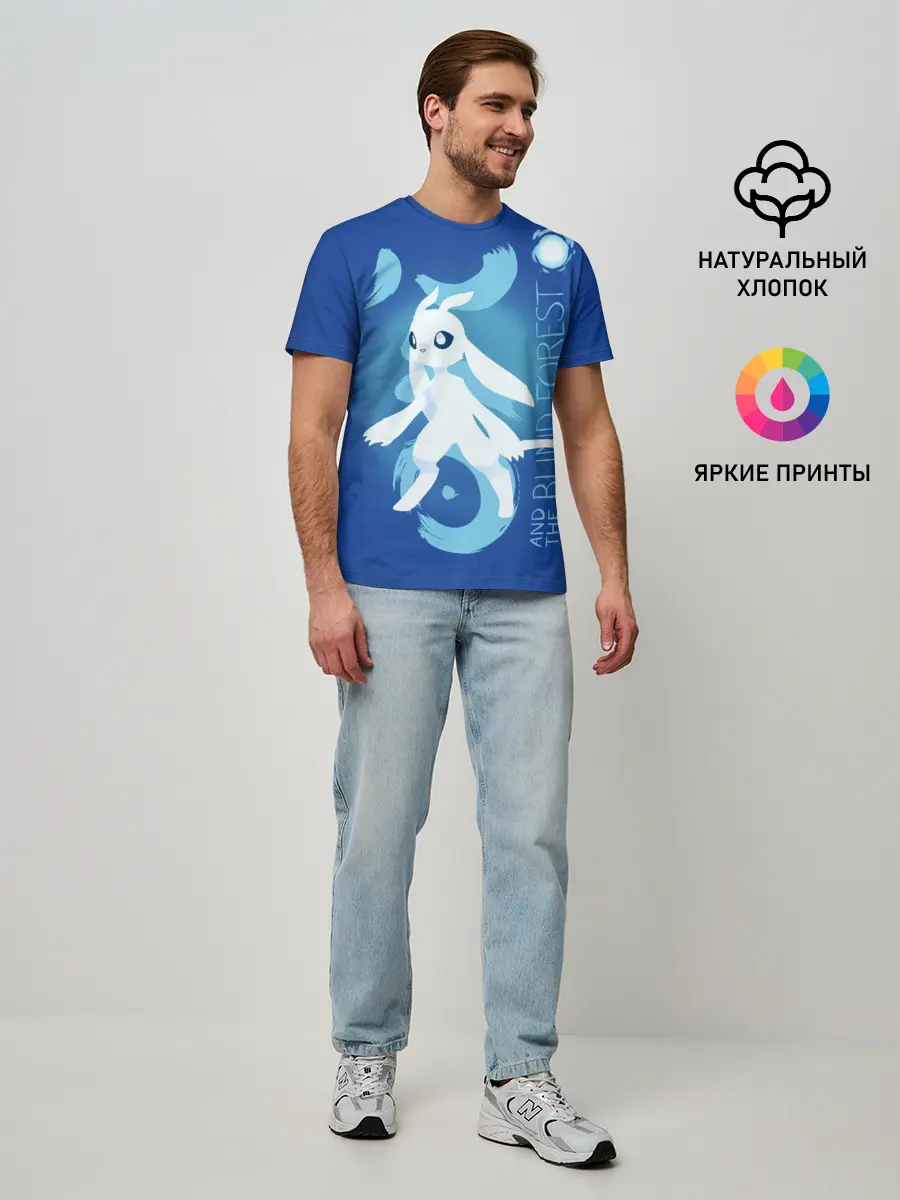 Мужская базовая футболка / Ori and the Will of the Wisps