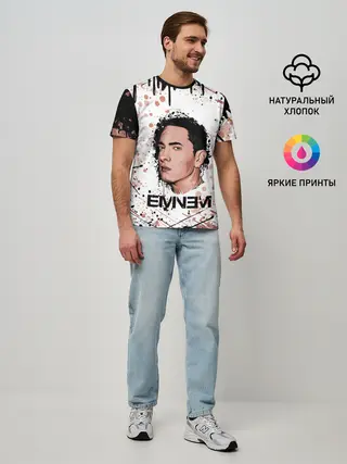 Мужская базовая футболка / EMINEM | ЭМИНЕМ