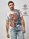 Мужская базовая футболка / rolling stones