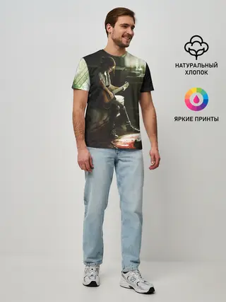 Мужская базовая футболка / ЛАСТ ОФ АС 2 ЭЛЛИ