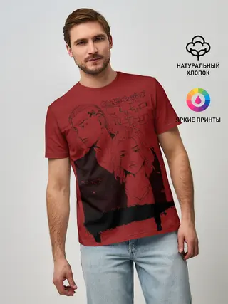 Мужская базовая футболка / токийские мстители anime