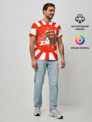Мужская базовая футболка / Domo jdm