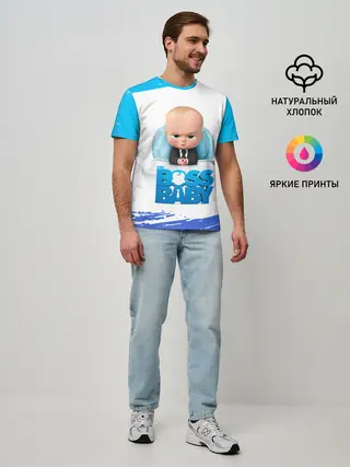 Мужская базовая футболка / The Boss Baby