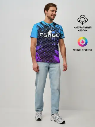 Мужская базовая футболка / COUNTER STRIKE