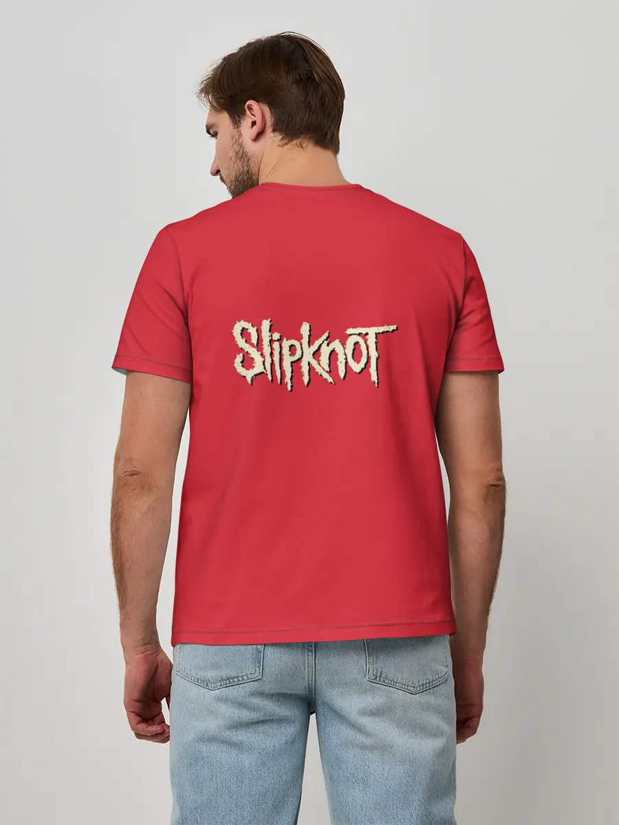 Мужская базовая футболка / SLIPKNOT | СЛИПКНОТ