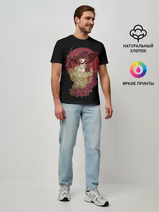 Мужская базовая футболка / Мадам Димитреску