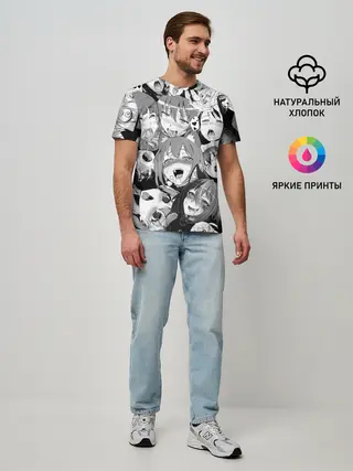 Мужская базовая футболка / СЕНПАЙ / SENPAI