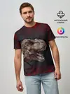 Мужская базовая футболка / T-REX | Динозавр | Dino