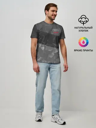 Мужская базовая футболка / AUDI SPORT