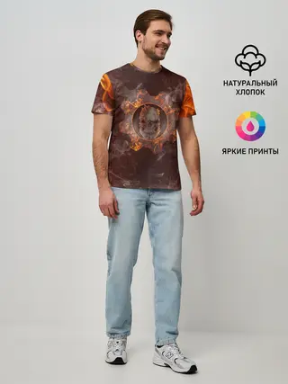 Мужская базовая футболка / ШЕСТЕРНЯ | GEARS OF WAR