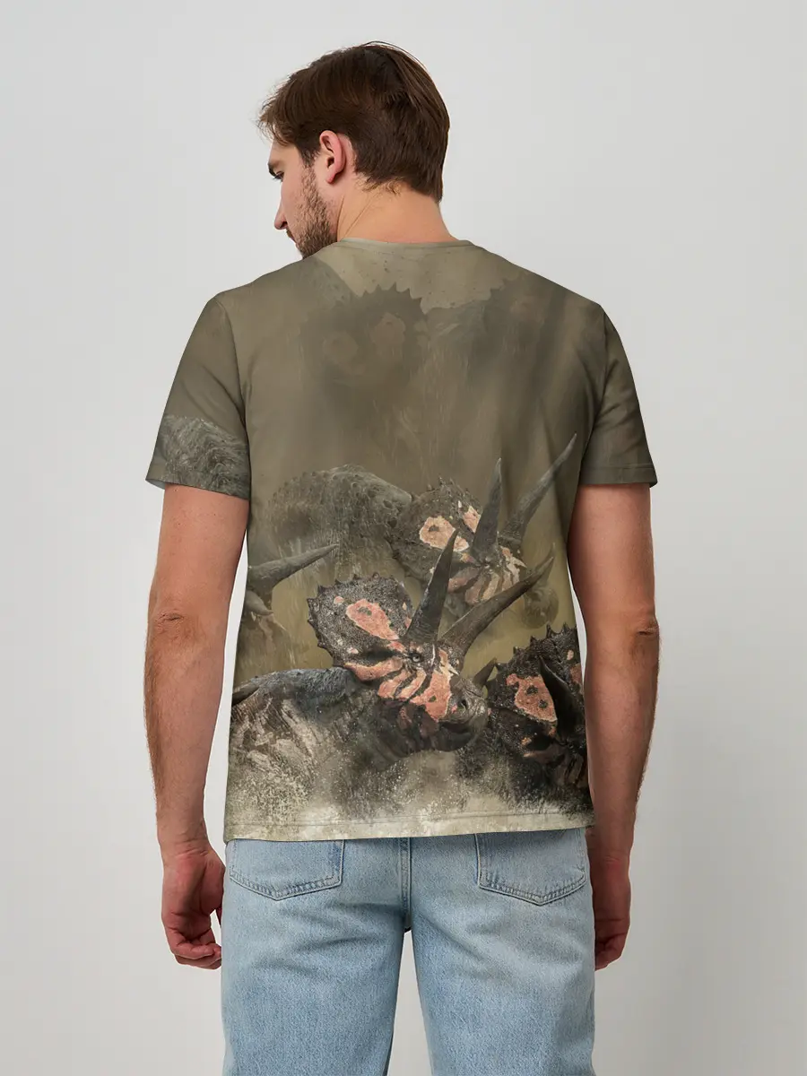 Мужская базовая футболка / Jurassic World | Мир Юрского Периода