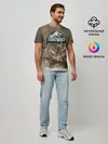 Мужская базовая футболка / Jurassic World | Мир Юрского Периода