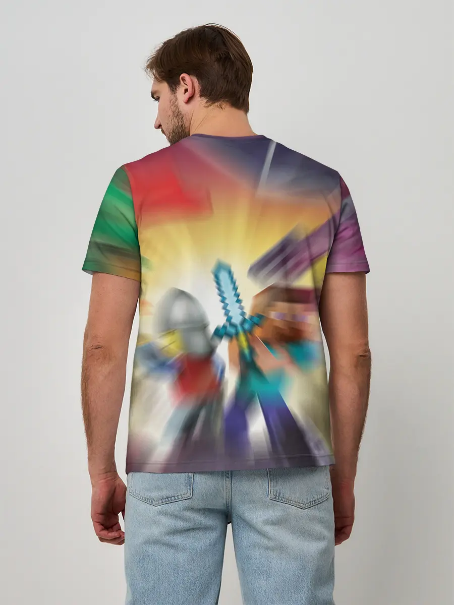 Мужская базовая футболка / MINECRAFT | МАЙНКРАФТ