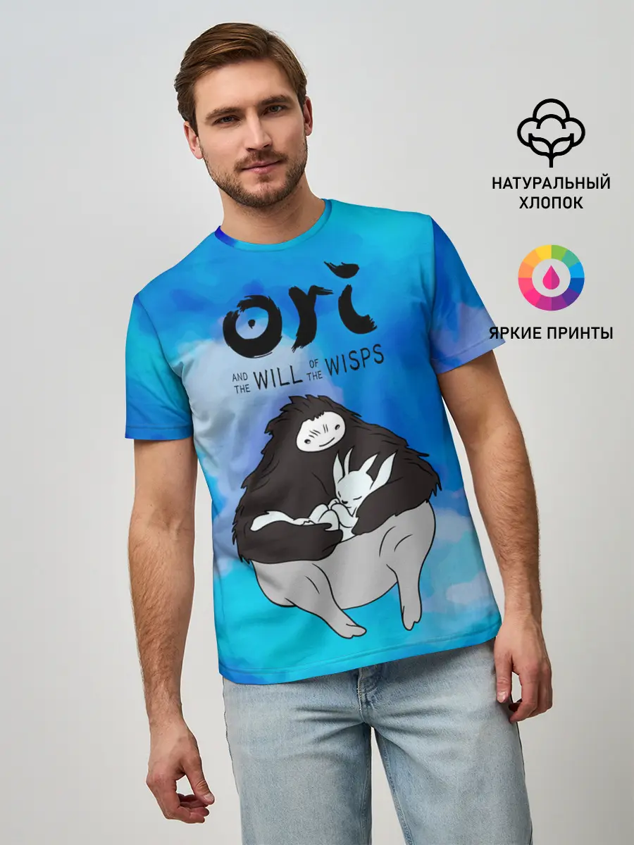 Мужская базовая футболка / Ori and the Will of the Wisps