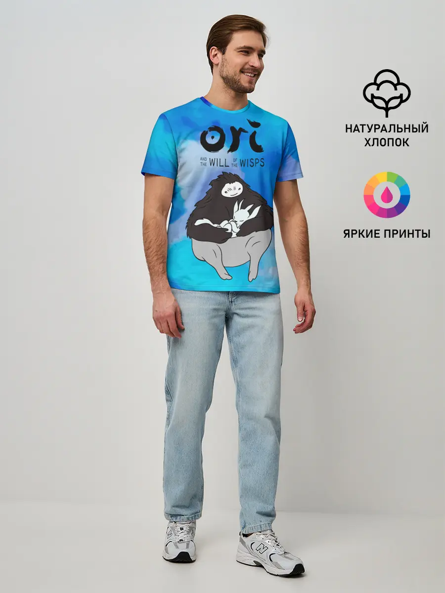 Мужская базовая футболка / Ori and the Will of the Wisps