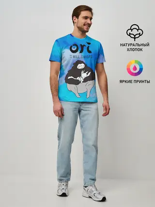 Мужская базовая футболка / Ori and the Will of the Wisps